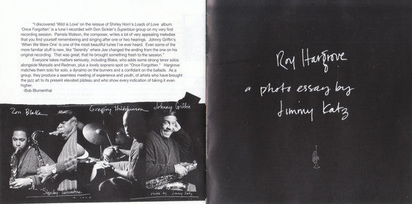 Roy Hargrove Quintet - With The Tenors Of Our Time (CD) Image