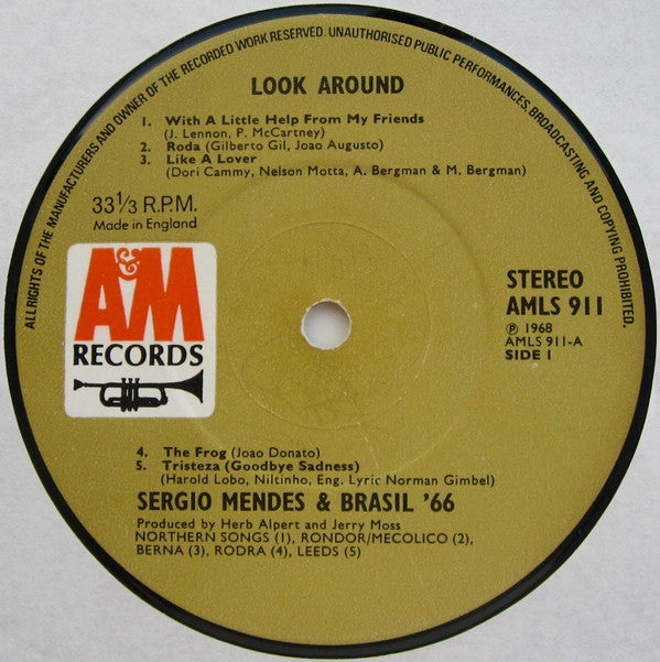 Sérgio Mendes & Brasil '66 - Look Around (Vinyl)
