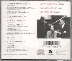 Andy Laverne Trio - Time Well Spent (CD) Image