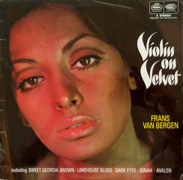 Frans Van Bergen - Violin On Velvet (Vinyl)