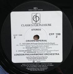 London Philharmonic Orchestra, The With Royal Choral Society, The - Crown Imperial (Vinyl) Image