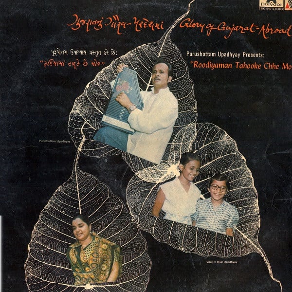 Purushottam Upadhyay - Roodiyaman Tahooke Chhe Mor = રુડિયામાં ટહુકે છે મોર (Vinyl)