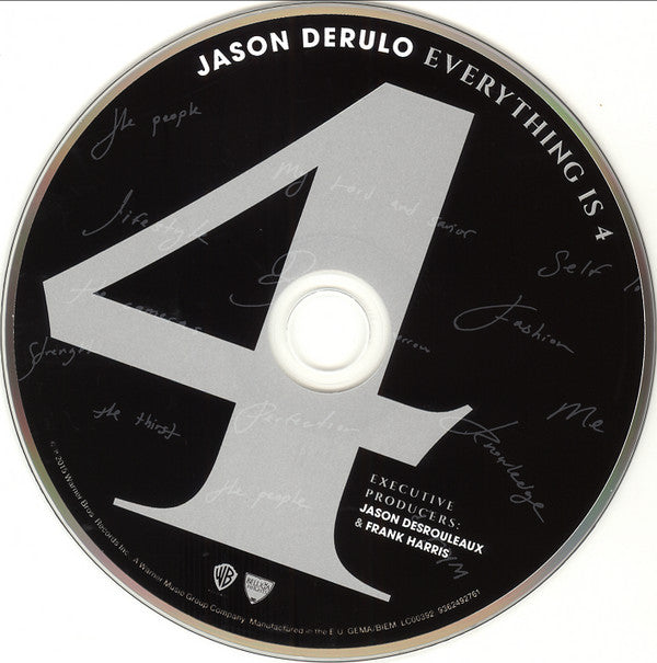 Jason Derulo - Everything Is 4 (CD)