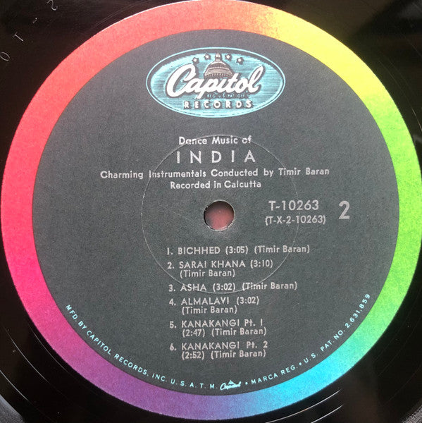 Timir Baran - Dance Music Of India (Vinyl)