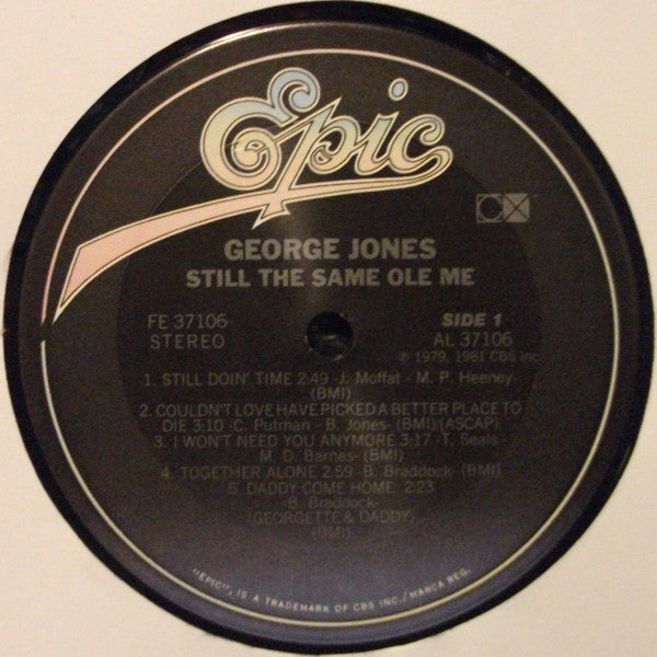 George Jones (2) - Still The Same Ole Me (Vinyl)