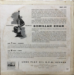 Bismillah Khan - Raga Bageshri / Raga Sohoni (Vinyl)