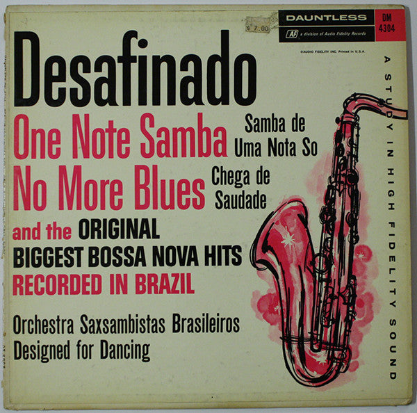 Os Saxsambistas Brasileiros - Desafinado (Vinyl)