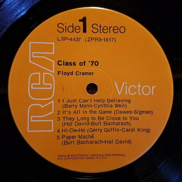 Floyd Cramer - Class Of '70 (Vinyl) Image