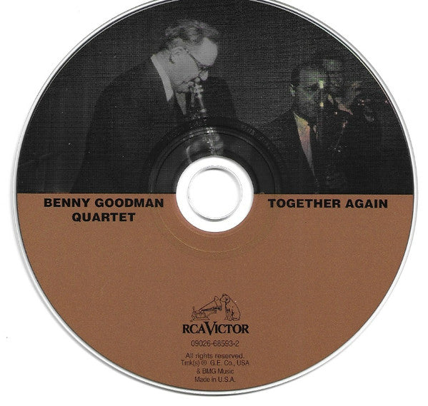 Benny Goodman Quartet, The - Together Again (CD) Image