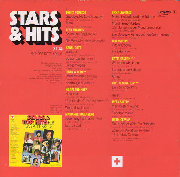 Various - Stars & Hits FÃ¼r Das Rote Kreuz - 73-74 (Vinyl) Image