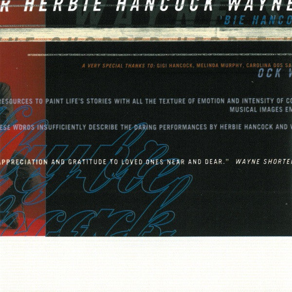 Herbie Hancock, Wayne Shorter - 1+1 (CD) Image
