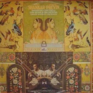 Ravi Shankar, AndrÃ© Previn, London Symphony Orchestra, The - Concerto For Sitar & Orchestra (Vinyl) Image