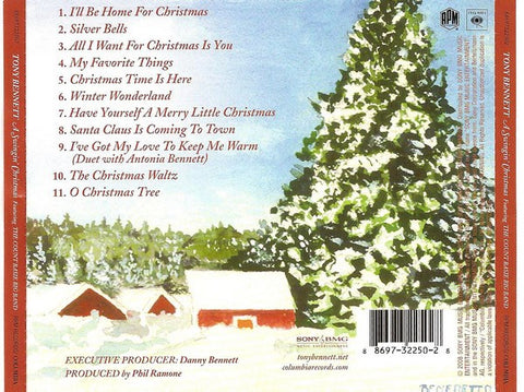Tony Bennett Featuring Count Basie Big Band - A Swingin' Christmas (CD)