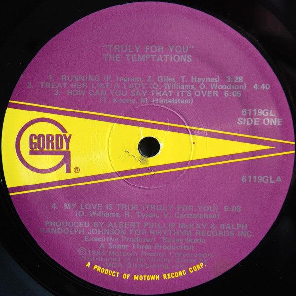 Temptations, The - Truly For You (Vinyl) Image