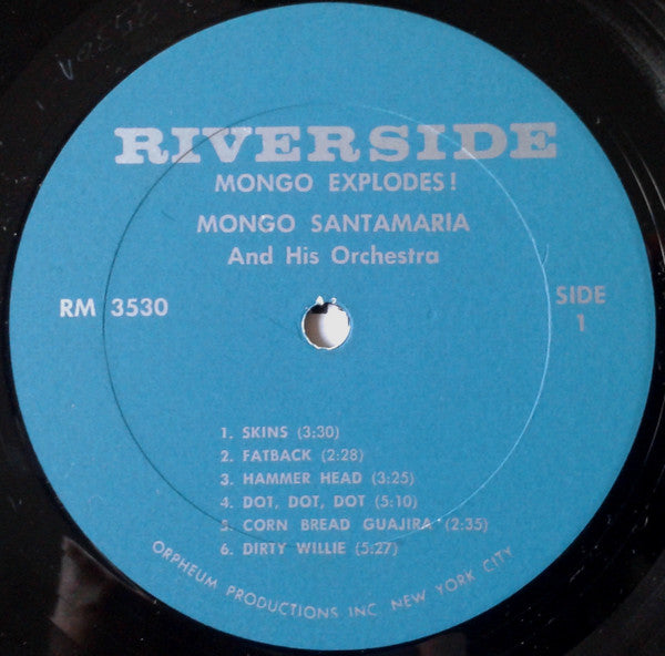 Mongo Santamaria Orchestra, The Featuring Nat Adderley And Jimmy Cobb - Mongo Explodes (Vinyl)