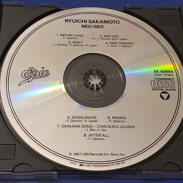 Ryuichi Sakamoto - Neo Geo (CD)