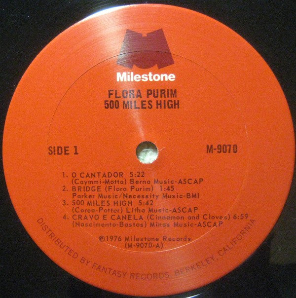 Flora Purim - 500 Miles High (Vinyl) Image