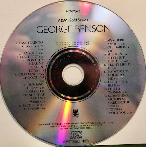 George Benson - A&M Gold Series (CD) Image
