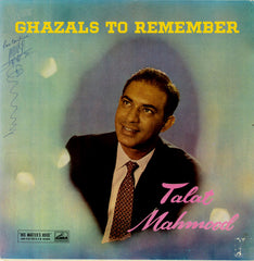 Talat Mahmood - Ghazals To Remember (Vinyl) Image