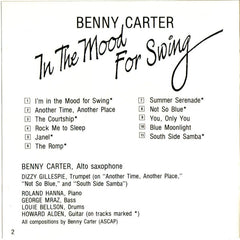 Benny Carter - In The Mood For Swing (CD) Image