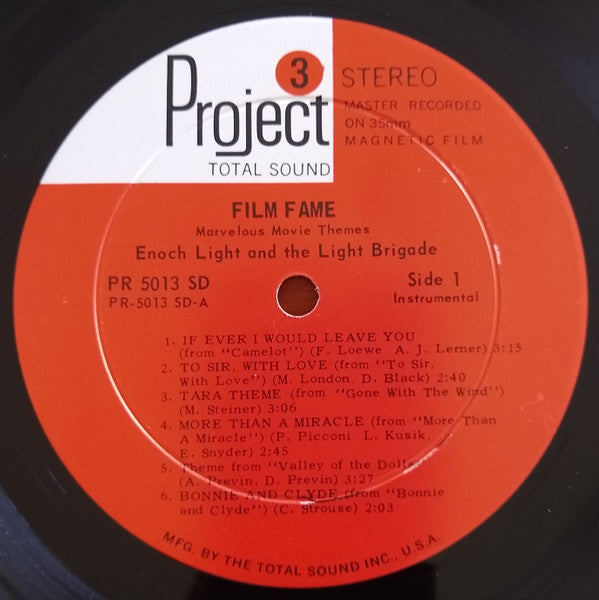 Enoch Light And The Light Brigade - Film Fame - Marvelous Movie Themes (Vinyl) Image