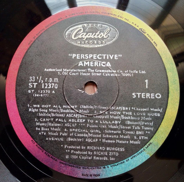 America (2) - Perspective (Vinyl)