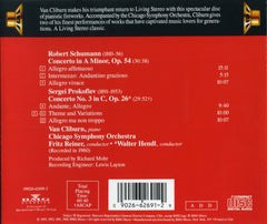 Robert Schumann, Sergei Prokofiev - Van Cliburn, Fritz Reiner, Walter Hendl, Chicago Symphony Orchestra, The - Concertos (CD)