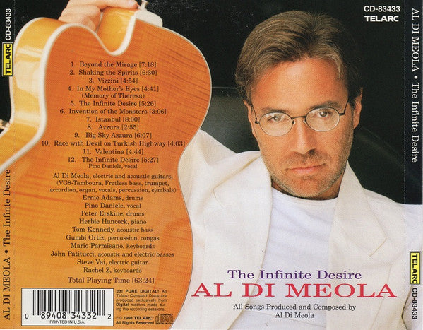 Al Di Meola - The Infinite Desire (CD) Image