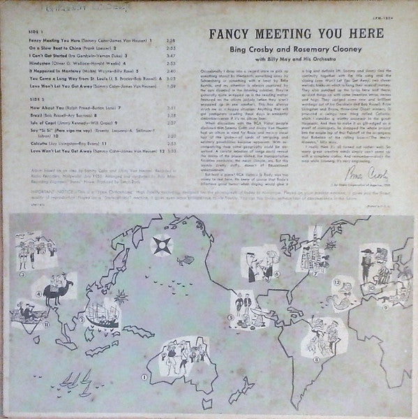 Bing Crosby And Rosemary Clooney - Fancy Meeting You Here (Vinyl)