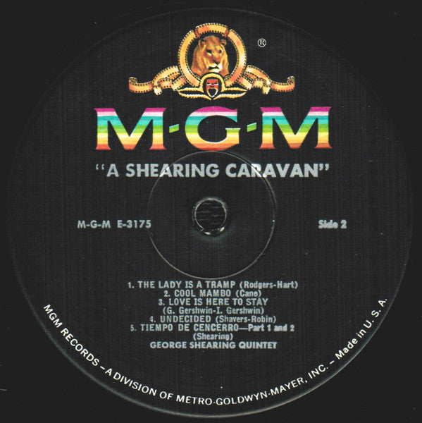 George Shearing Quintet, The - A Shearing Caravan (Vinyl)