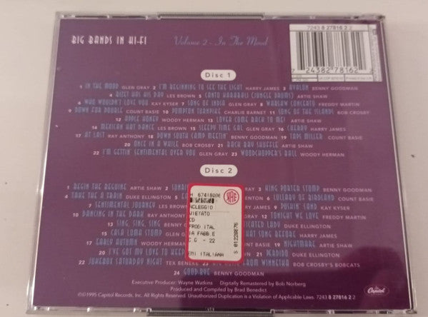 Various - Big Bands In Hi Fi Volume 2: In The Mood (CD) (2 CD) Image
