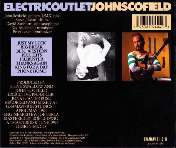 John Scofield - Electric Outlet (CD) Image