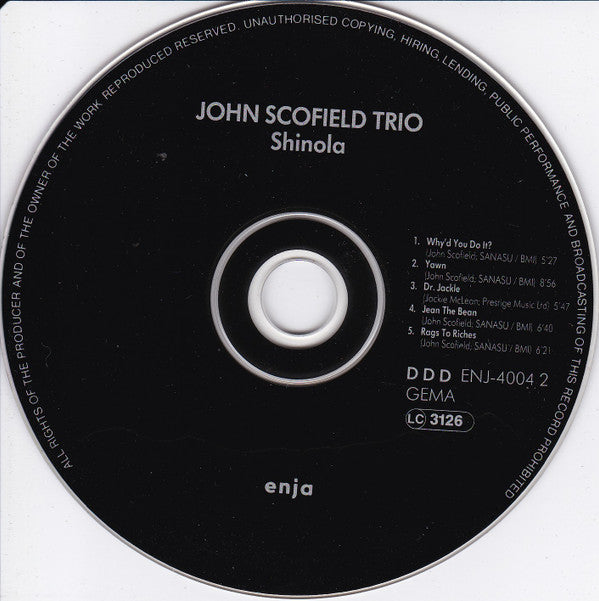 John Scofield - Shinola (CD) Image