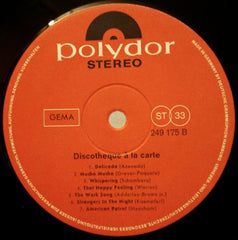 Various - Discotheque À La Carte (Vinyl)