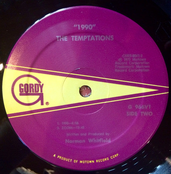 Temptations, The - 1990 (Vinyl) Image