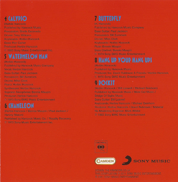Herbie Hancock - The Best Of Herbie Hancock (CD)