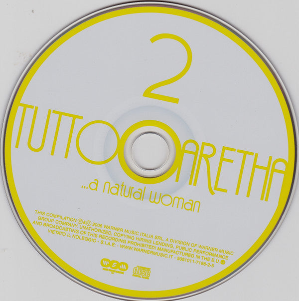 Aretha Franklin - Tutto Aretha ... A Natural Woman (CD) (2 CD) Image