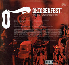 Will GlahÃ© Und Sein Orchester - Oktoberfest! (Vinyl) Image