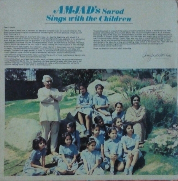 Amjad Ali Khan - Sings With The Children (Vinyl) (2)