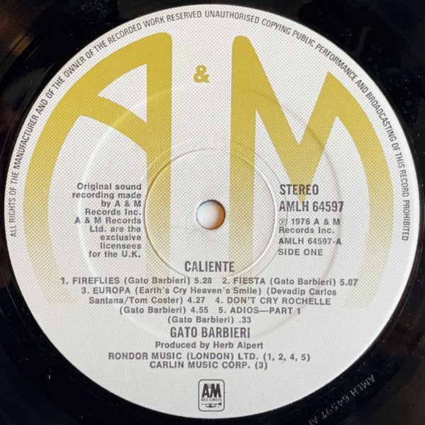 Gato Barbieri - Caliente! (Vinyl)