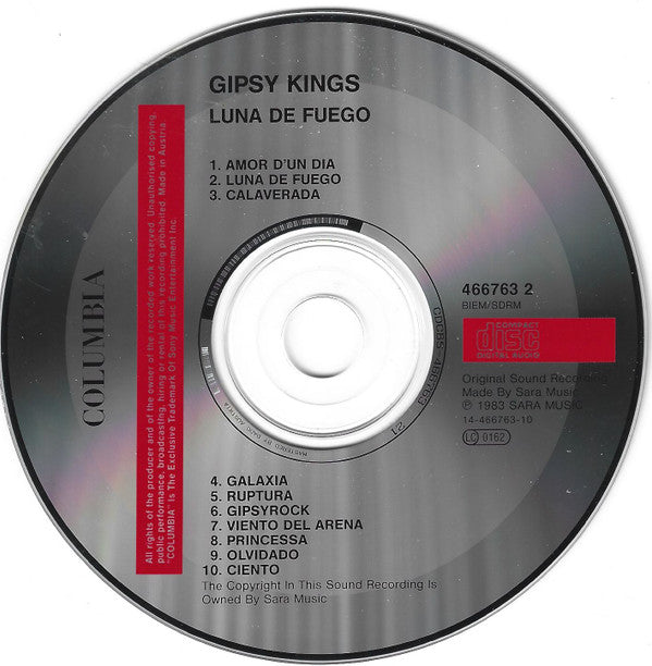 Gipsy Kings - Luna De Fuego (CD)