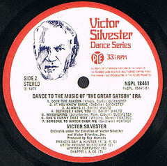 Victor Silvester Orchestra, The - Dance To The Music Of The Great Gatsby Era (Vinyl) Image