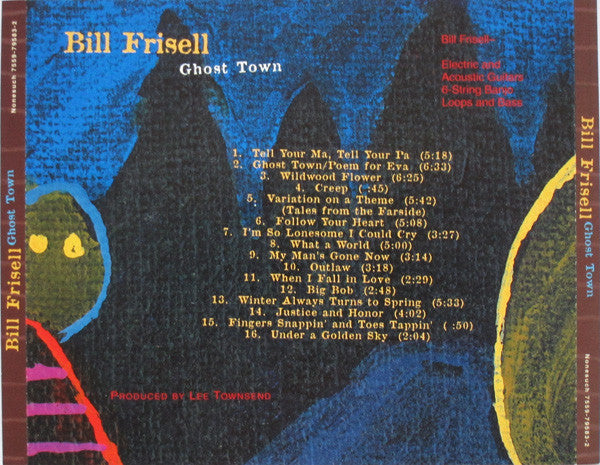 Bill Frisell - Ghost Town (CD) Image