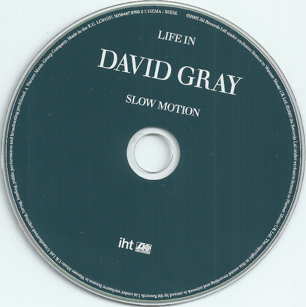 David Gray - Life In Slow Motion (CD)