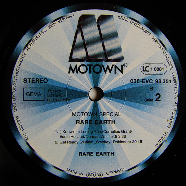 Rare Earth - Rare Earth (Vinyl) Image