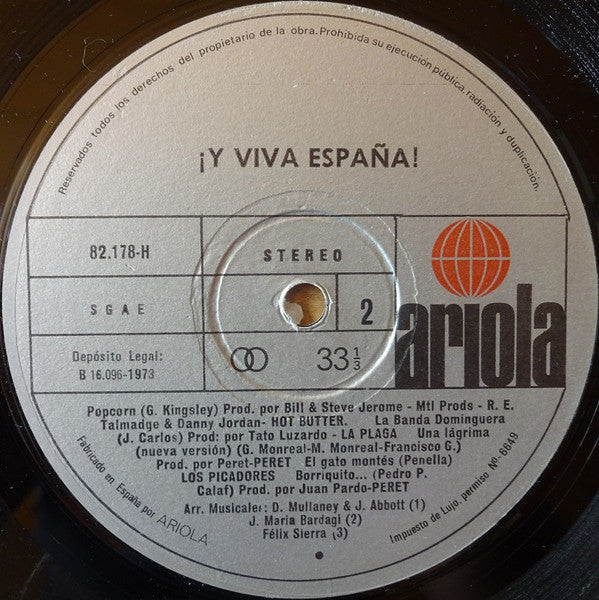 Various - !Y Viva Espana! (Vinyl)