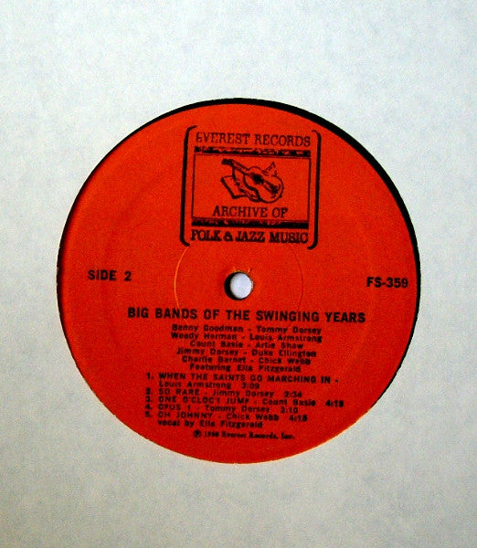 Various - Big Bands Of The Swinging Years (Vinyl) Image