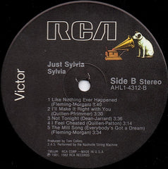 Sylvia (7) - Just Sylvia (Vinyl) Image