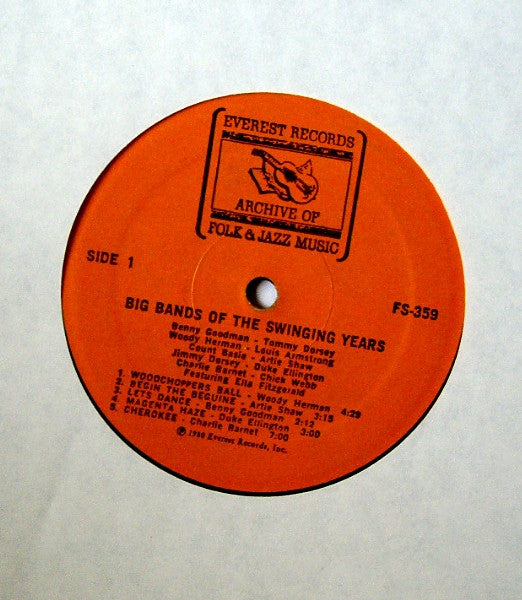 Various - Big Bands Of The Swinging Years (Vinyl) Image