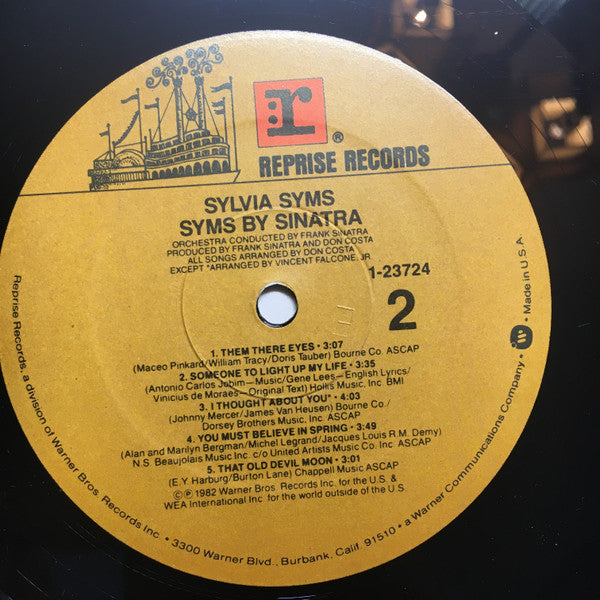 Sylvia Syms - Syms By Sinatra (Vinyl) Image